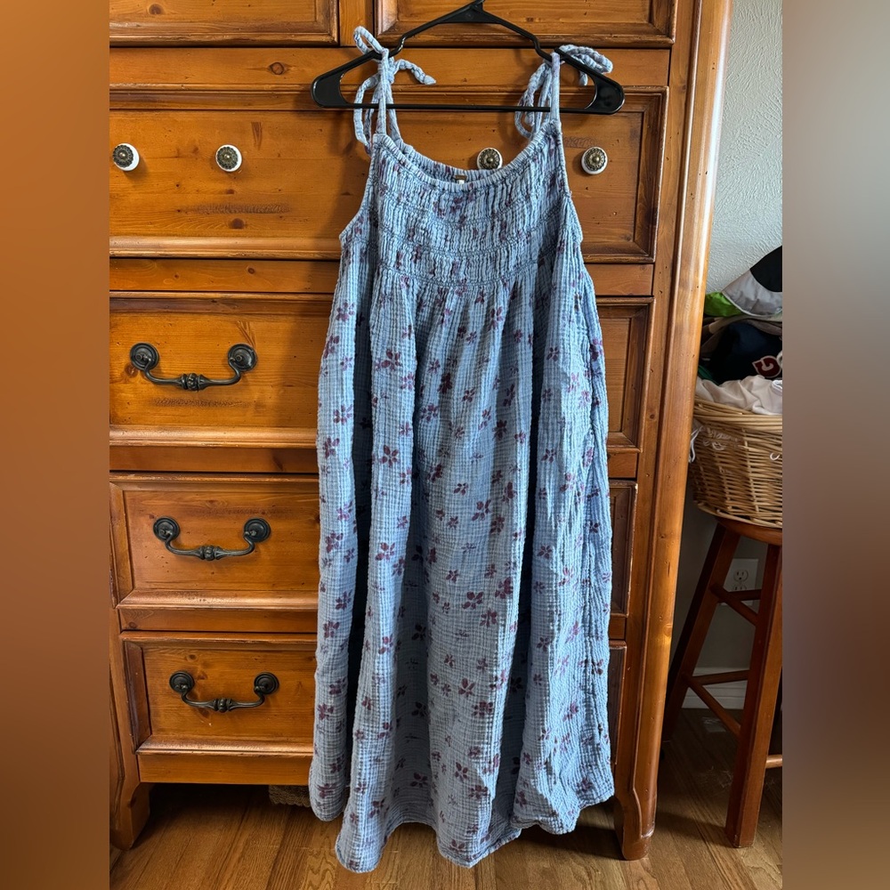 Free People Azure Maxi Dress